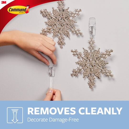 Command™ Clear Medium Wire Hooks